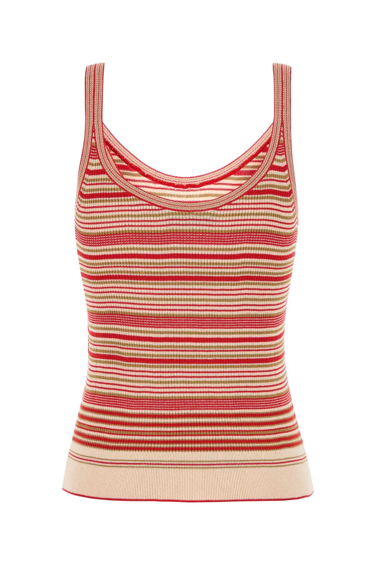 EMBROIDERED SILK TANK TOP sold by Lord & Taylor product image thumbnail 2