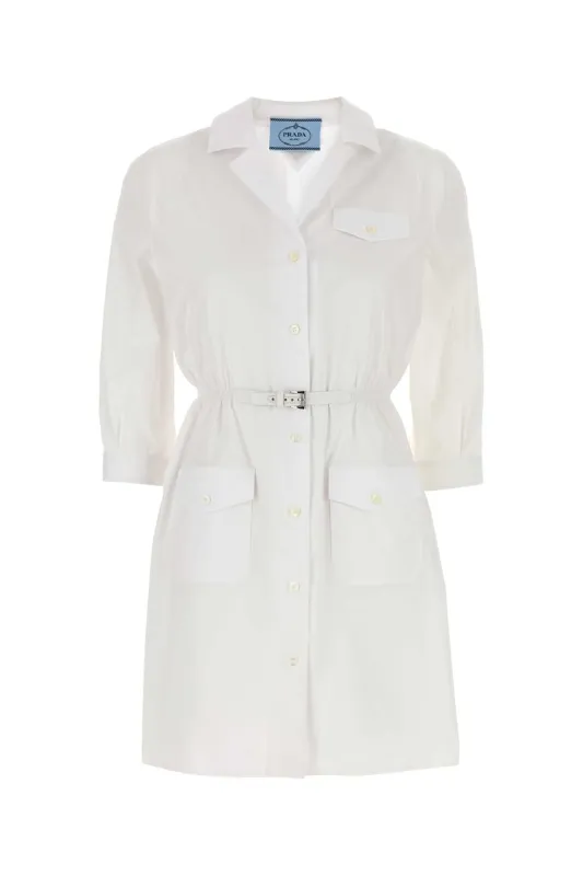 WHITE POPLIN SHIRT DRESS sold by Lord & Taylor