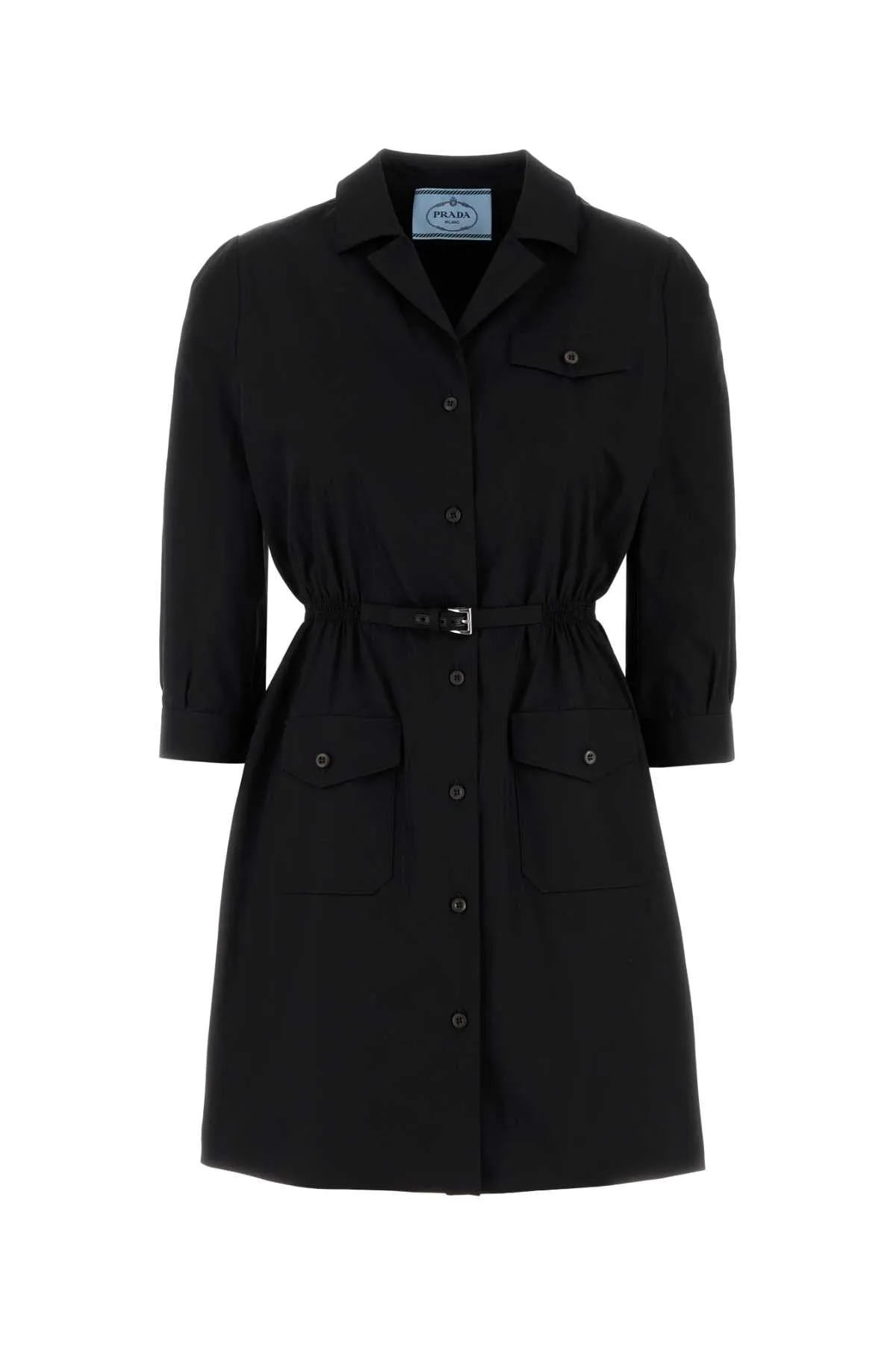 BLACK POPLIN SHIRT DRESS sold by Lord & Taylor