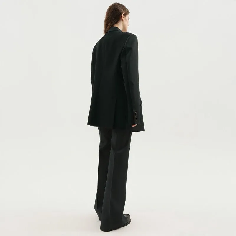 DARK GREEN DOUBLE-BREASTED BLAZER sold by Lord & Taylor product image thumbnail 2