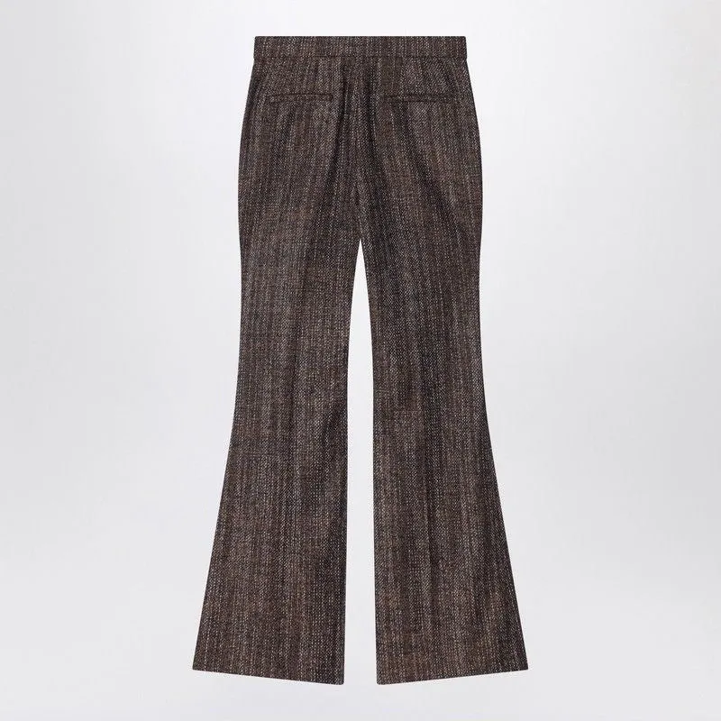 RUST WOOL AND ALPACA TROUSERS sold by Lord & Taylor product image thumbnail 2