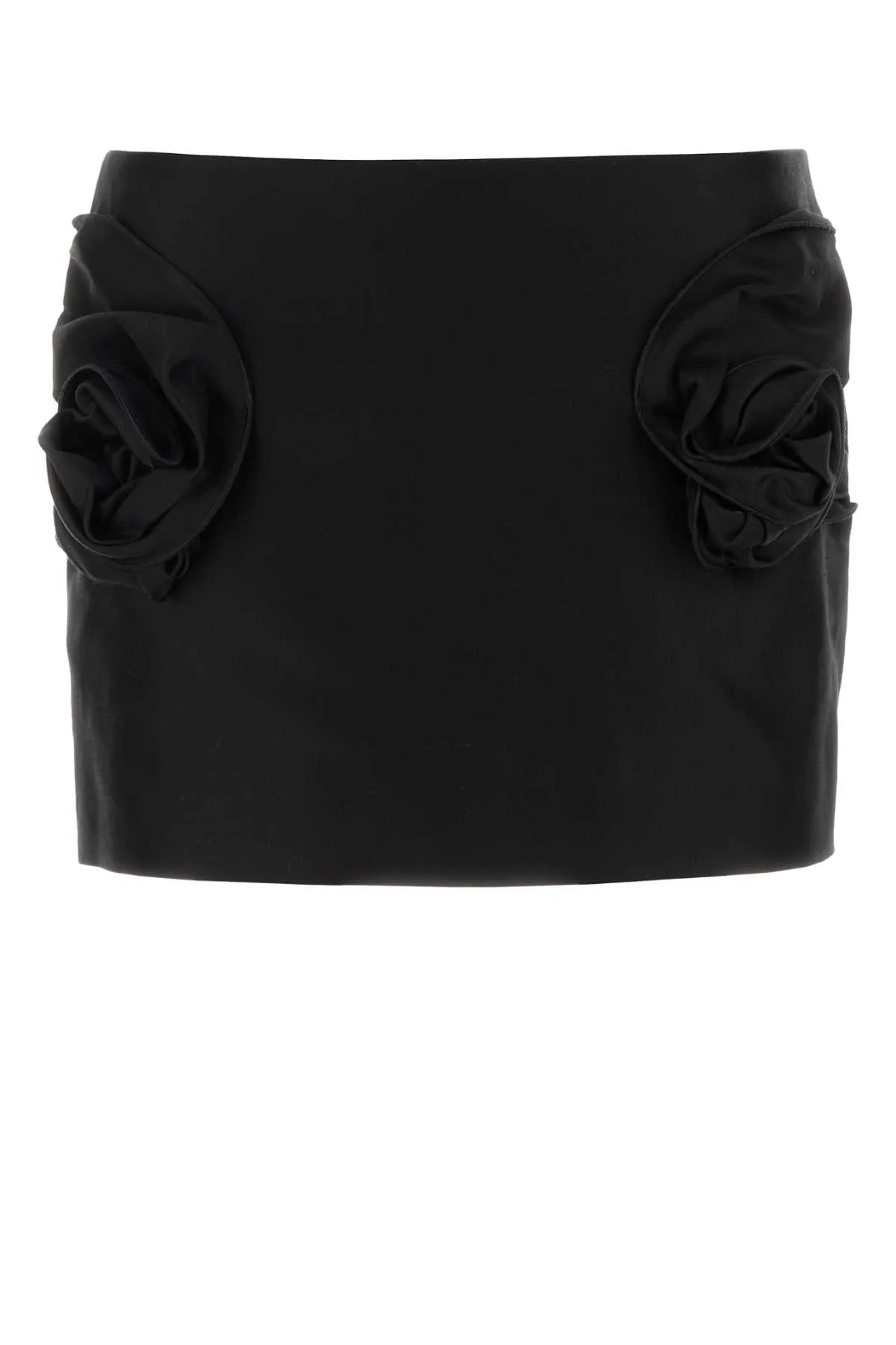 BLACK COTTON MINI SKIRT sold by Lord & Taylor