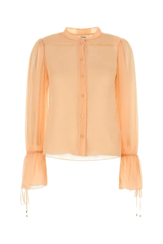 PINK MUSLIN BLOUSE sold by Lord & Taylor