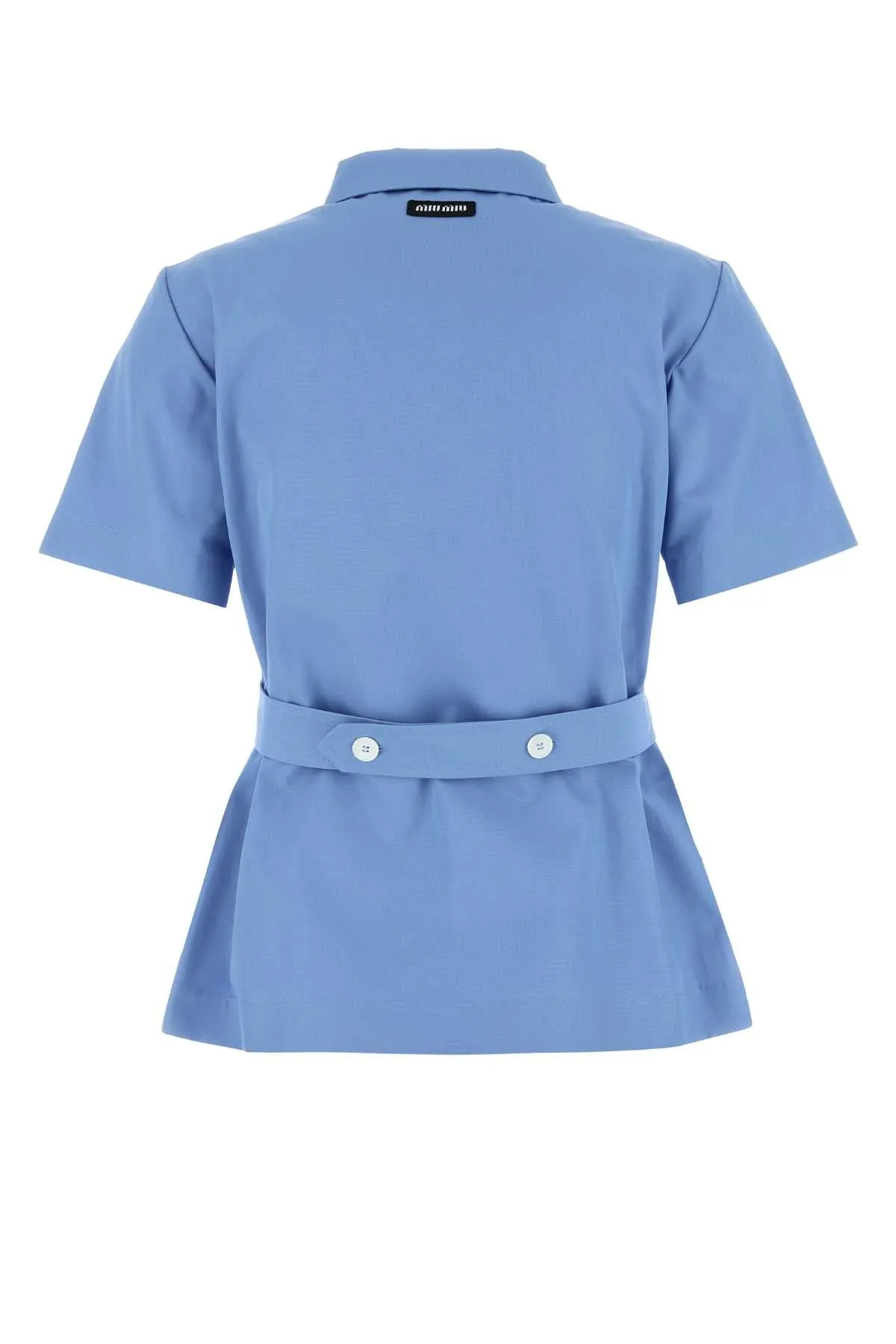 CERULEAN BLUE POPLIN SHIRT sold by Lord & Taylor product image thumbnail 2
