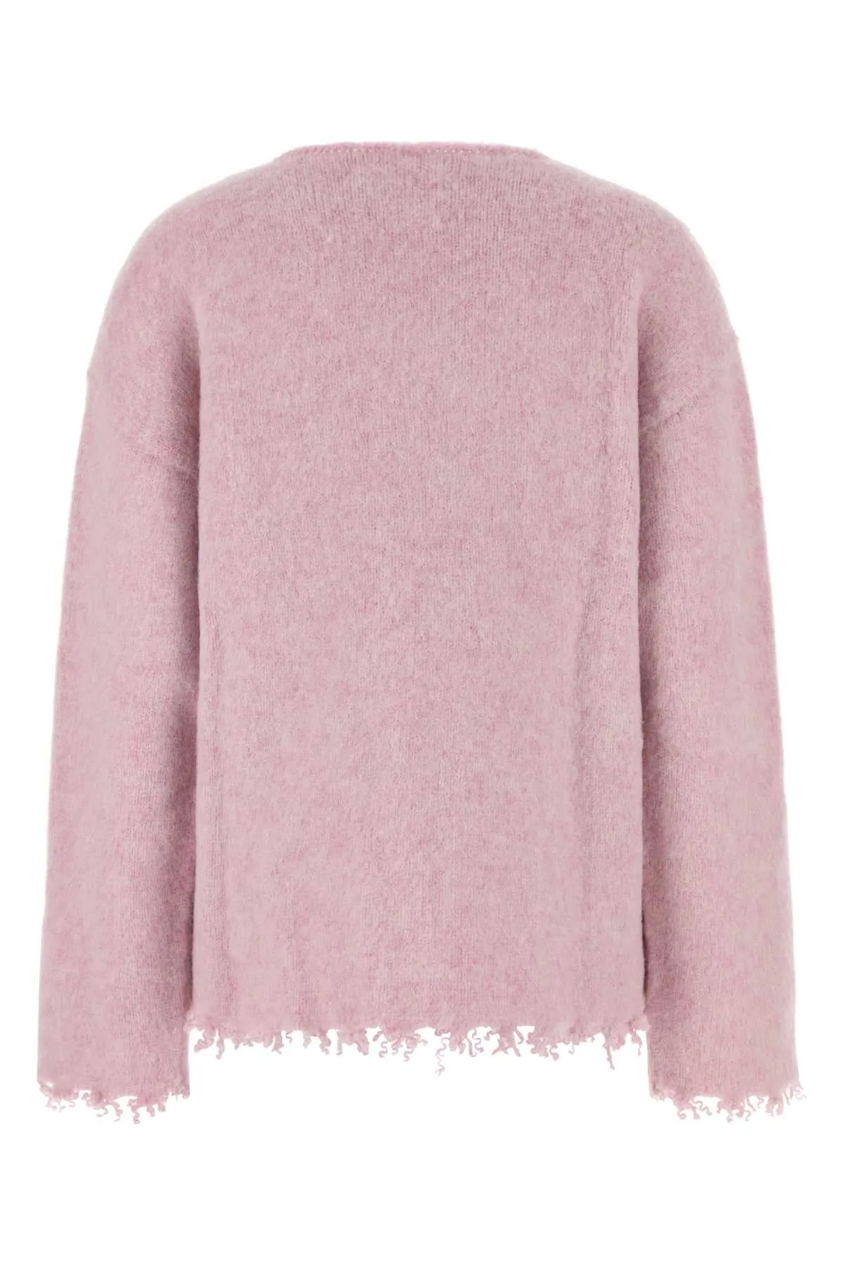 MELANGE PINK WOOL OVERSIZE SWEATER sold by Lord & Taylor product image thumbnail 2