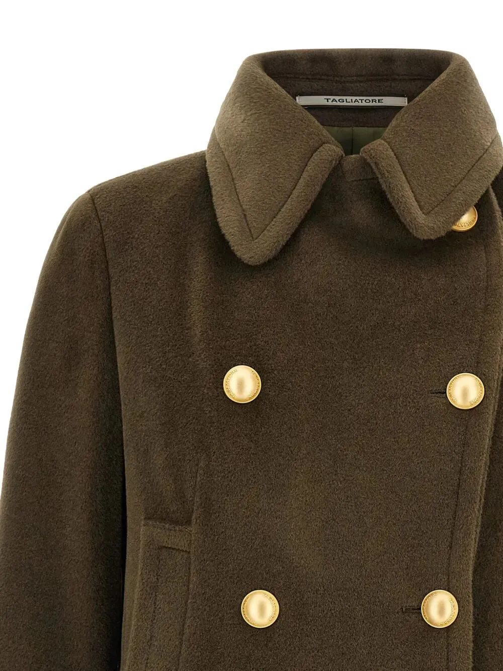 DOUBLE-BREASTED WOOL SHORT COAT sold by Lord & Taylor product image thumbnail 4