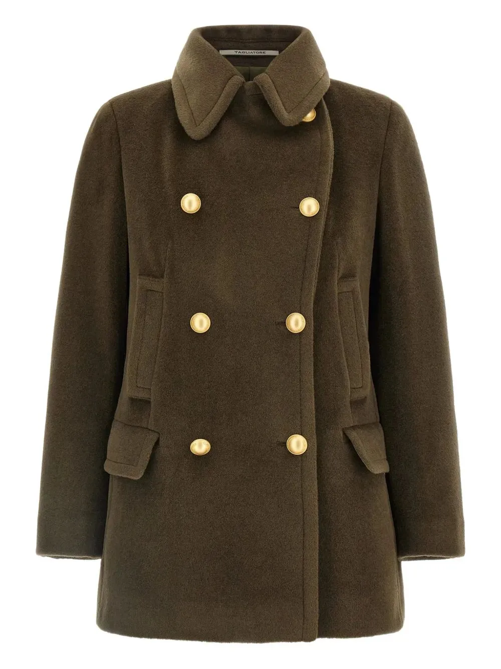DOUBLE-BREASTED WOOL SHORT COAT sold by Lord & Taylor product image thumbnail 2