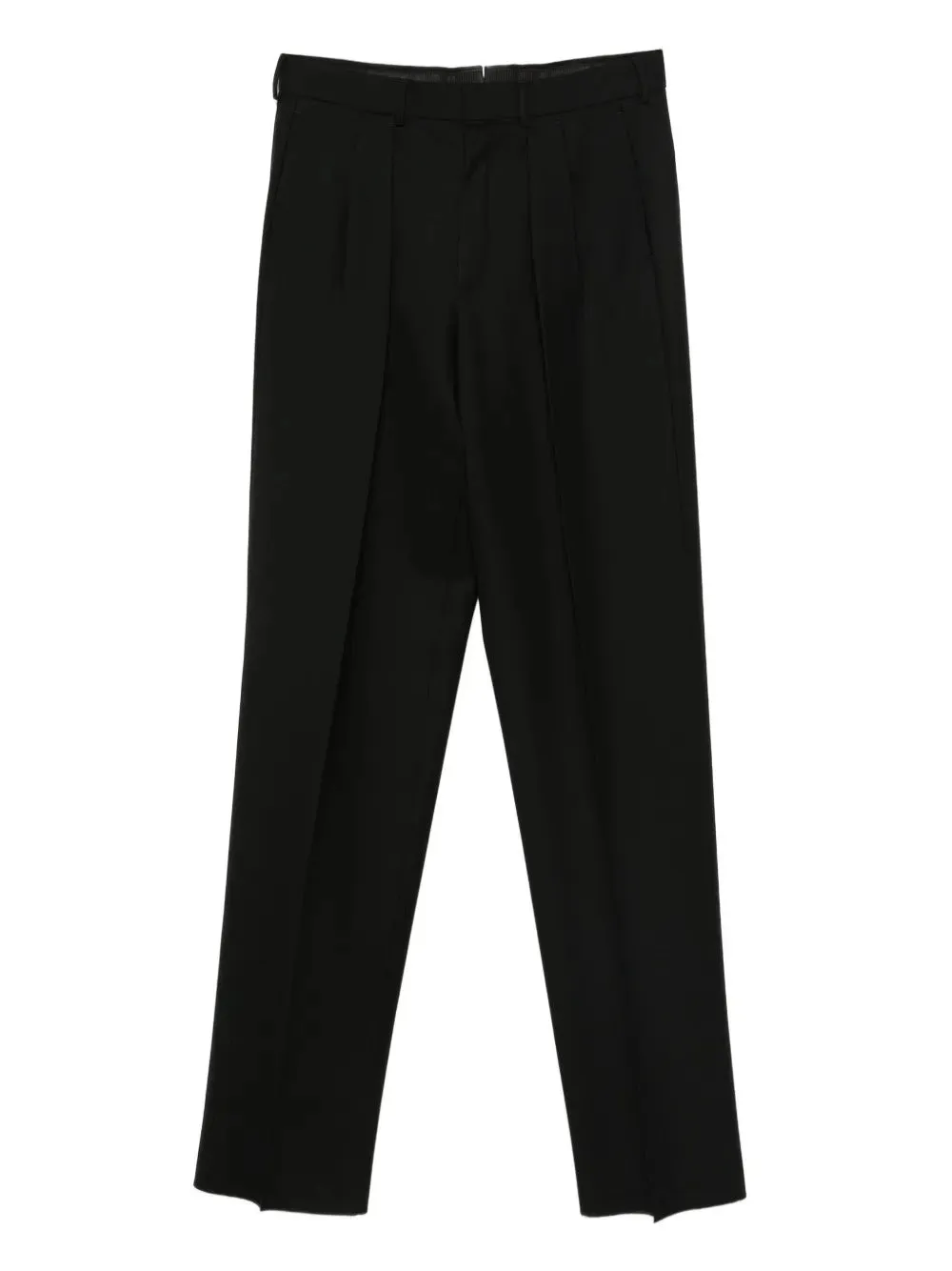 HIGH TWIST WOOL PLEATED TROUSERS sold by Lord & Taylor