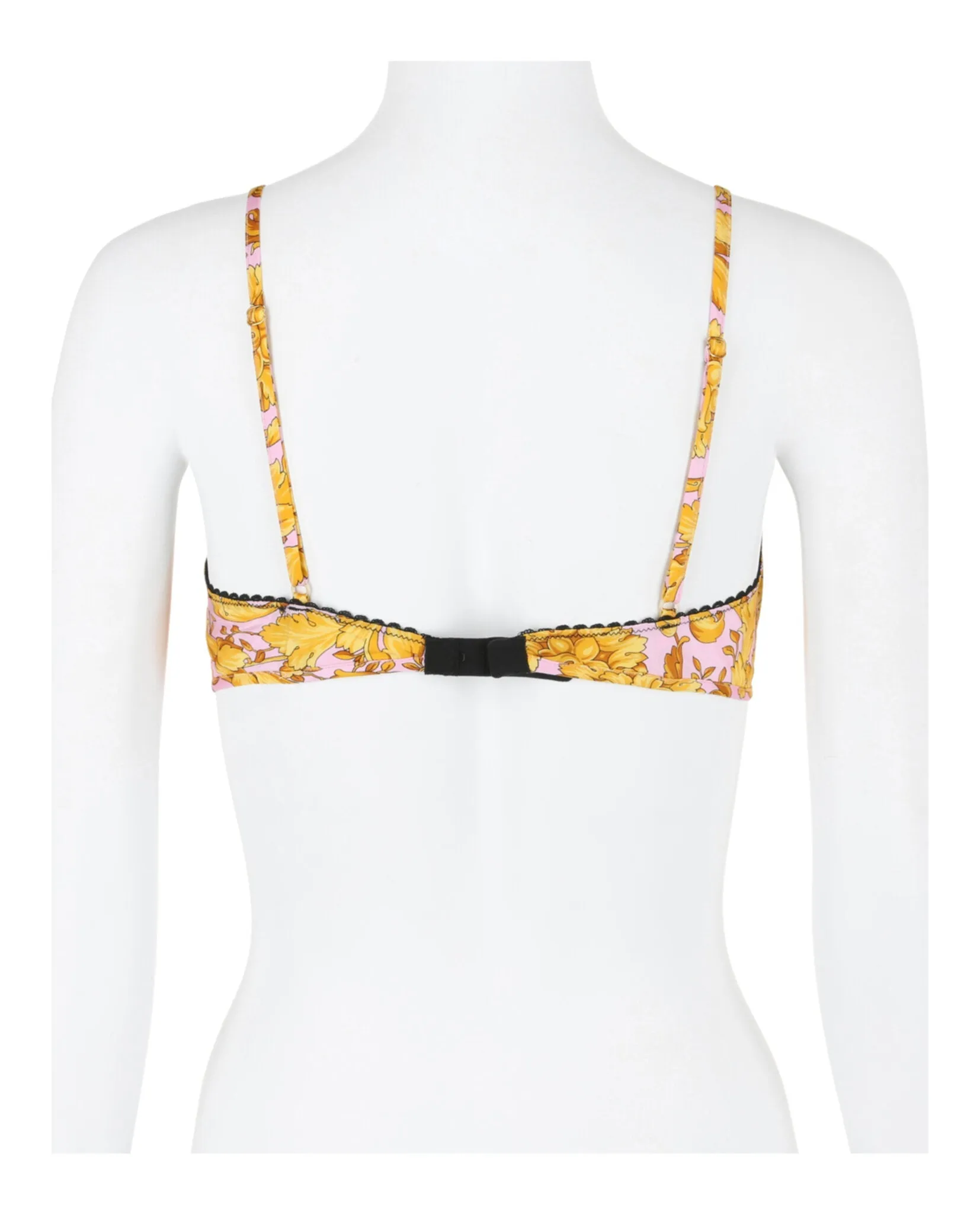 Barocco-Print Triangle Bralette sold by Lord & Taylor product image thumbnail 2