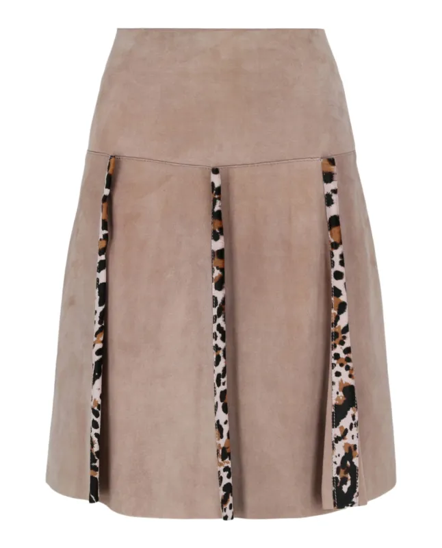 Pleated Mini Skirt made by Bottega Veneta