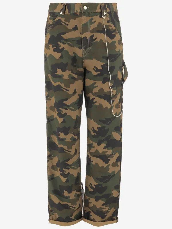 Camo Cotton Cargo Pants sold by Lord & Taylor