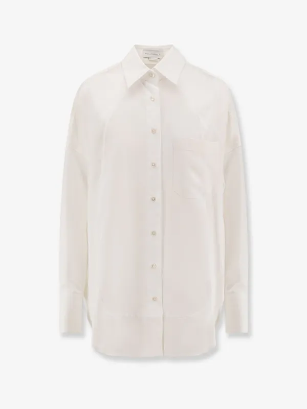 Oversize Satin Shirt sold by Lord & Taylor