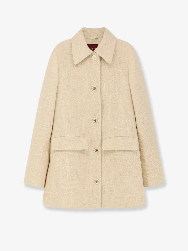 Gucci Wool Tweed Coat sold by Lord & Taylor