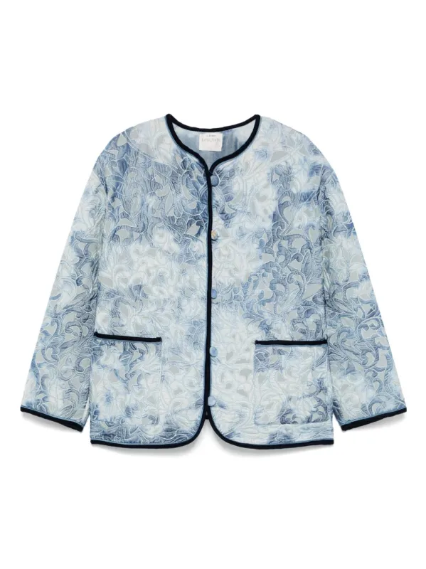 Forte Forte Jackets Clear Blue sold by Lord & Taylor