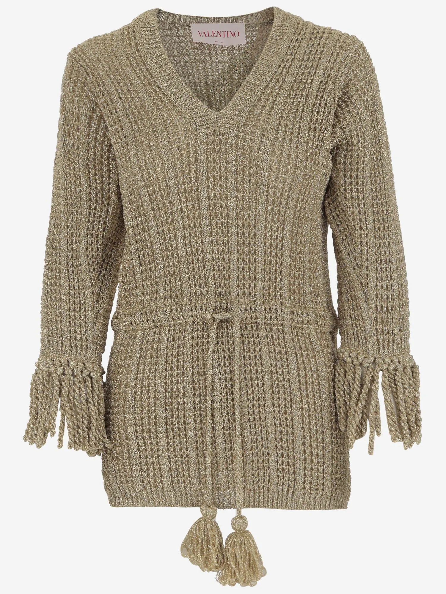 Knitted Mini Dress in Gold sold by Lord & Taylor product image thumbnail 2