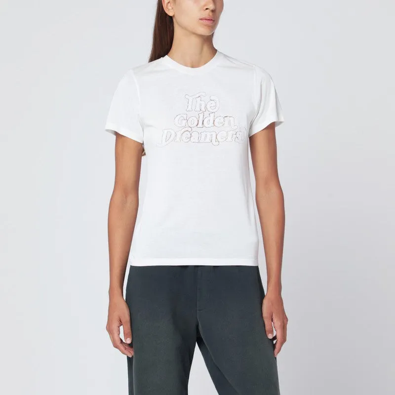 Golden Goose T-shirt The Golden Dreamers bianca sold by Lord & Taylor