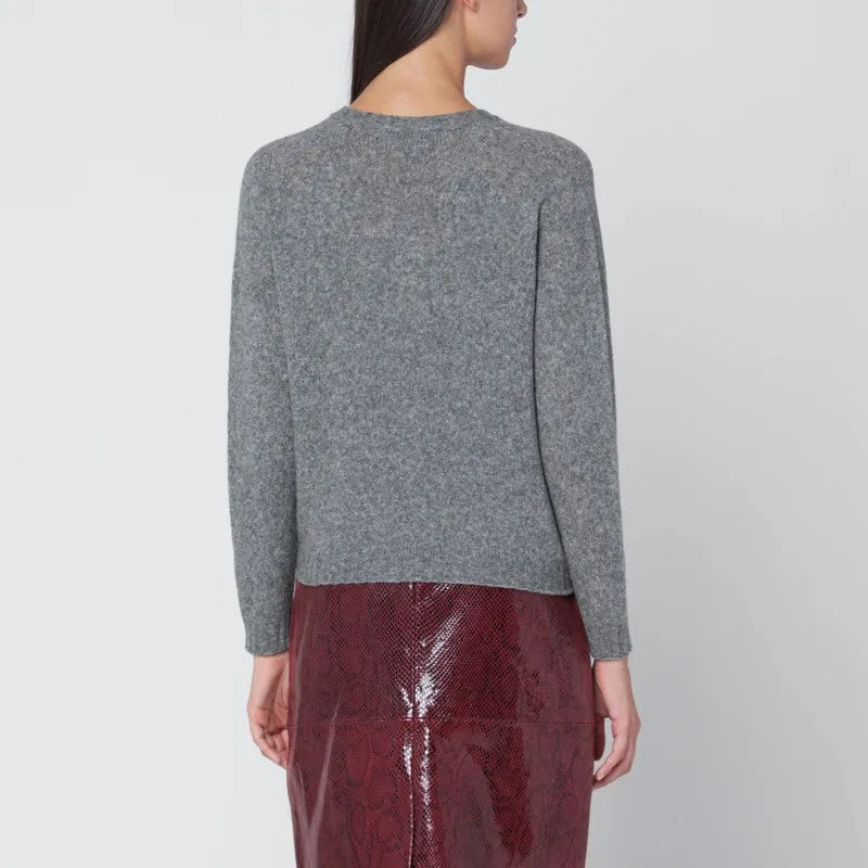 Roberto Collina Gray wool V-neck sweater sold by Lord & Taylor product image thumbnail 2