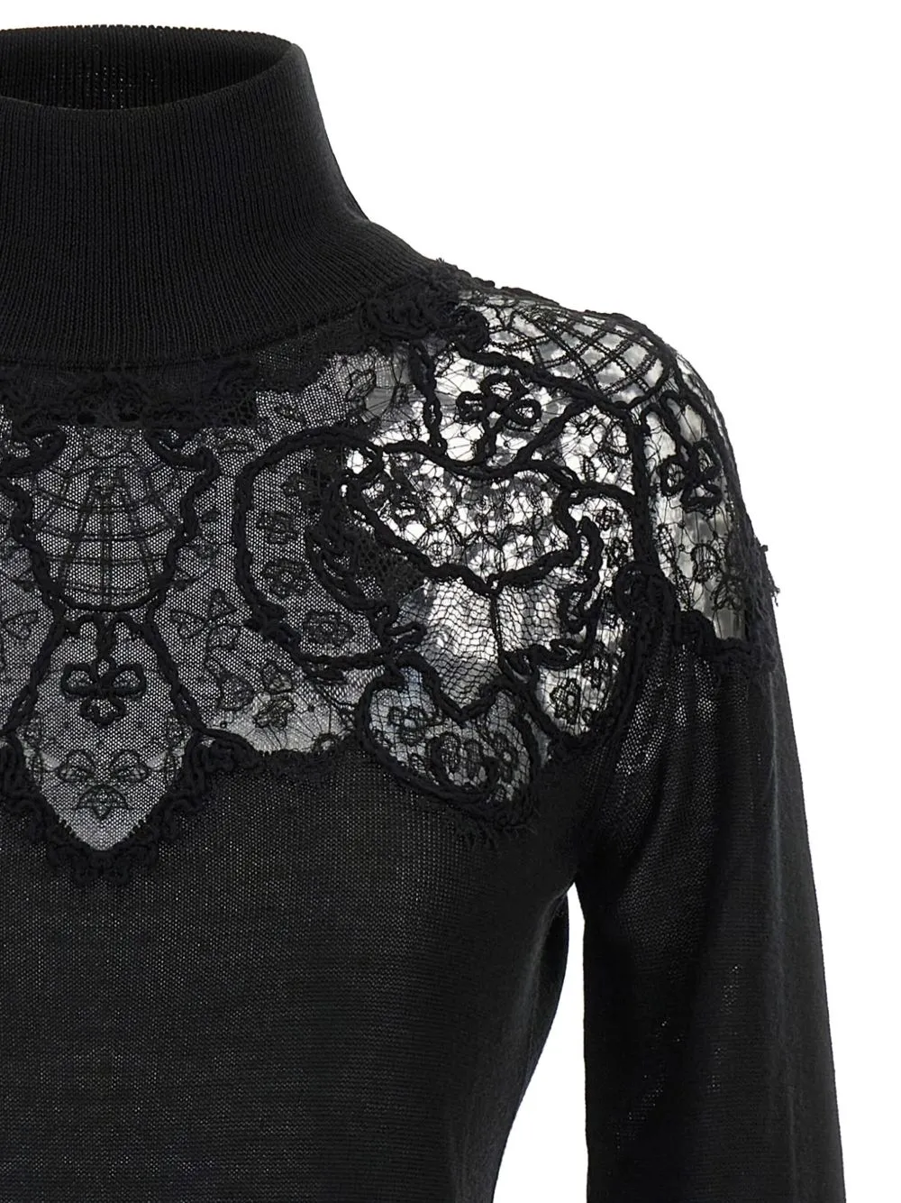 Ermanno Scervino Sweaters Black sold by Lord & Taylor product image thumbnail 2