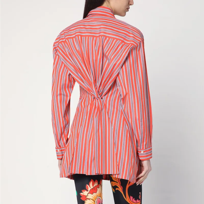 ETRO Striped shirt with knotted detail sold by Lord & Taylor product image thumbnail 2
