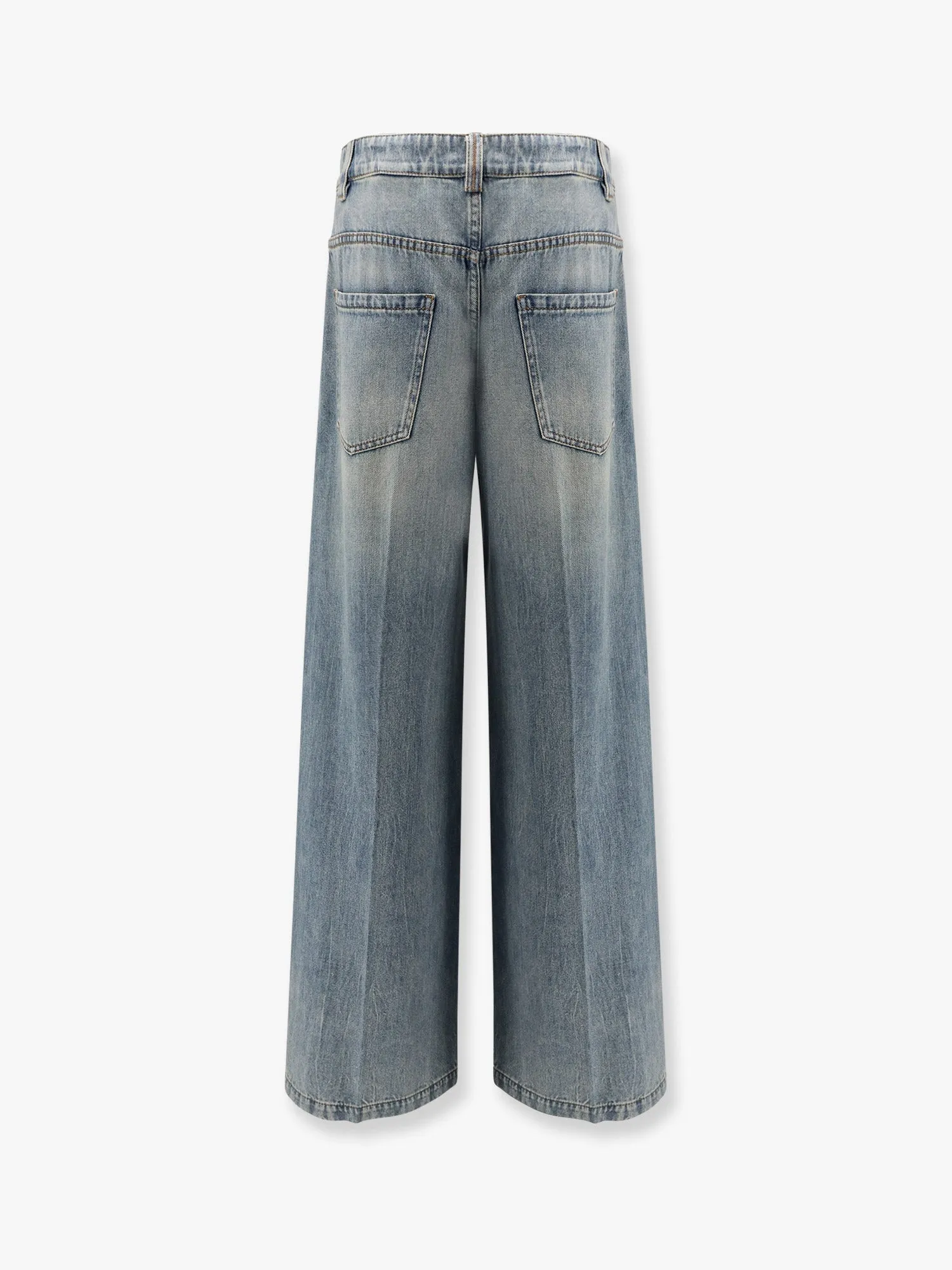 Stone-Washed Flared Jeans sold by Lord & Taylor product image thumbnail 4