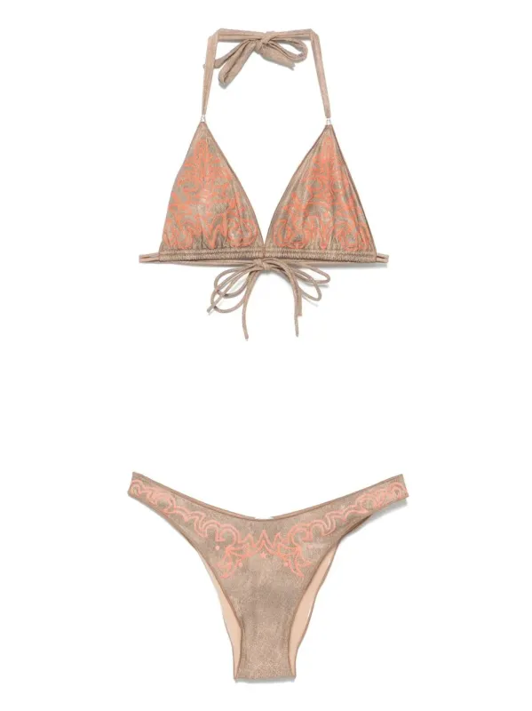 RODEO 3D TRIANGLE BIKINI sold by Lord & Taylor