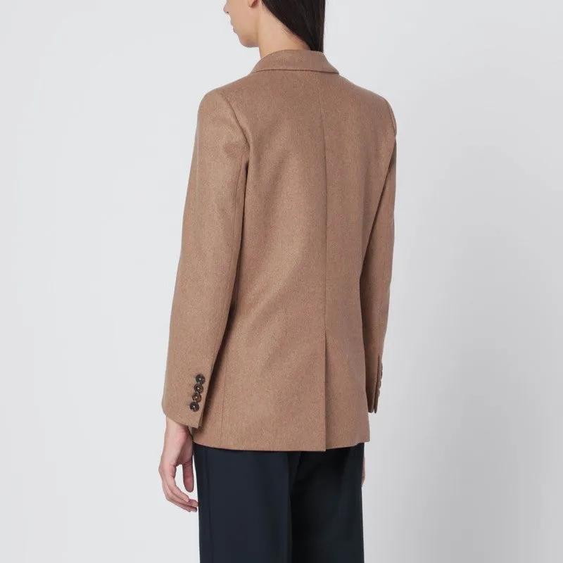 Blazé Milano Cholita blazer in wool and cashmere camel color sold by Lord & Taylor product image thumbnail 2