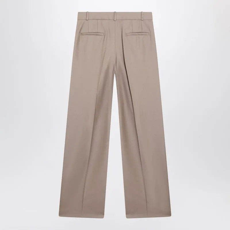 Loulou Studio Jacket with darts in taupe wool sold by Lord & Taylor product image thumbnail 2