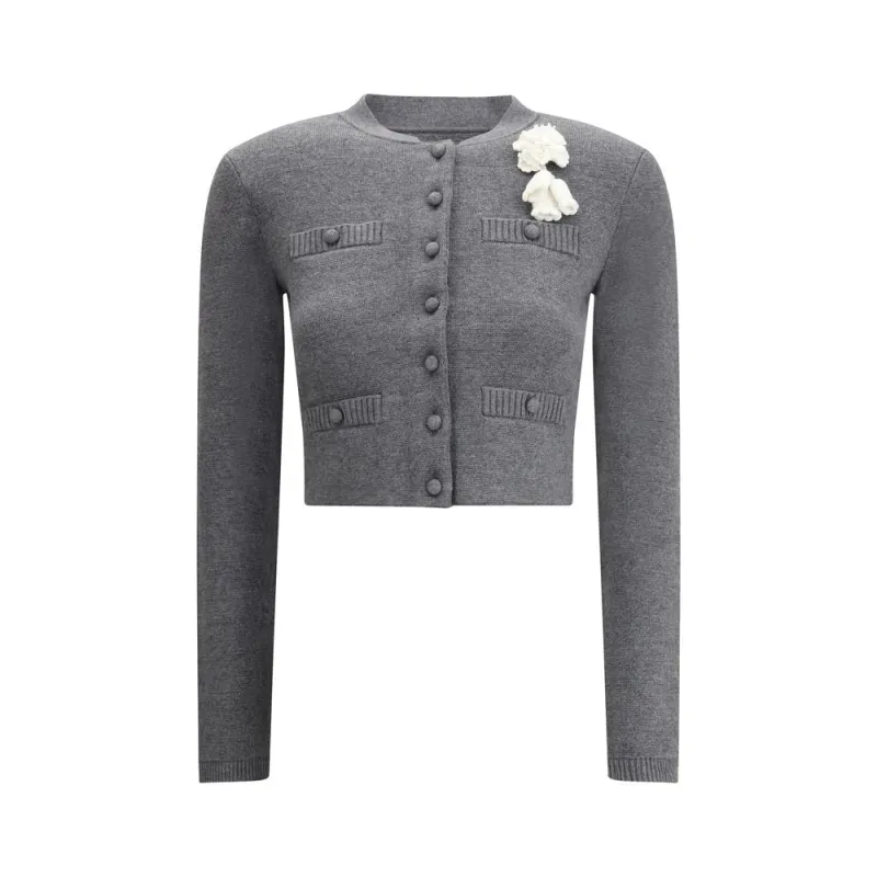 Crocheted flower Cardigan sold by Lord & Taylor