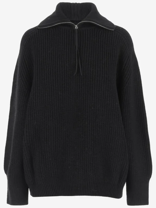 Wool Zip-Up Sweater sold by Lord & Taylor
