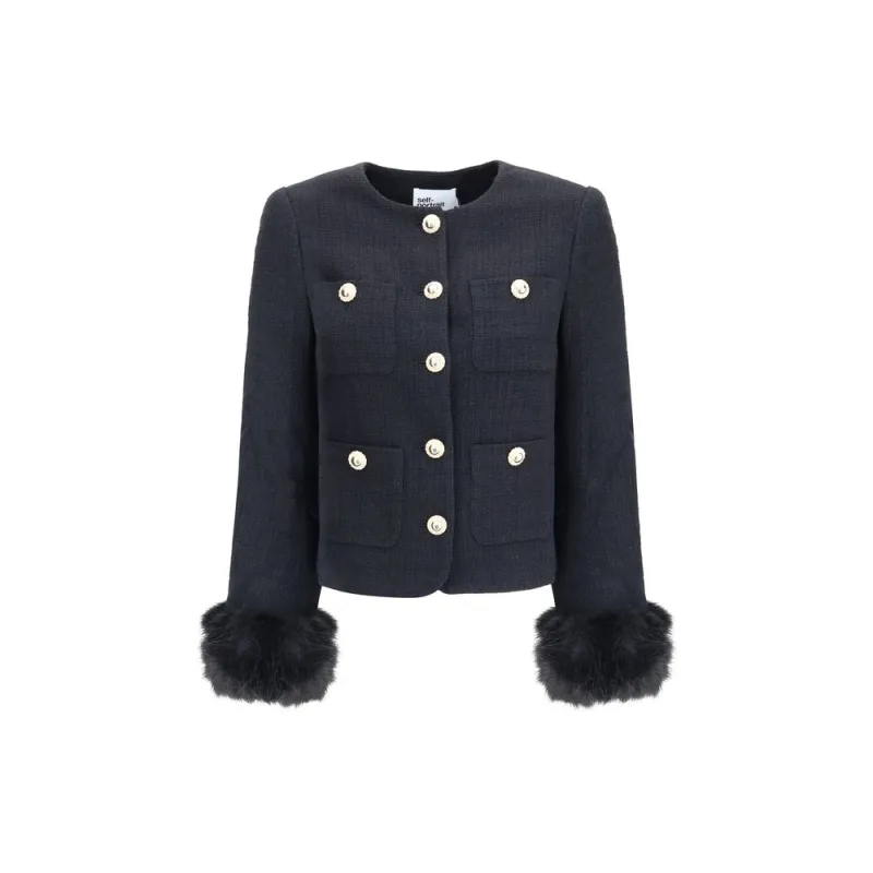 Fur cuffed Jacket sold by Lord & Taylor
