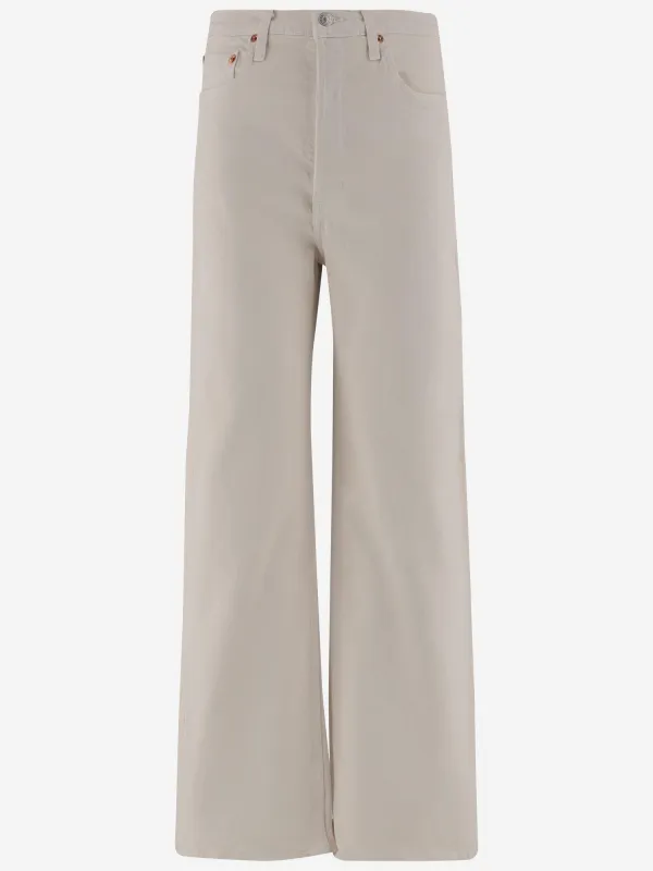 Stretch Cotton Pants sold by Lord & Taylor