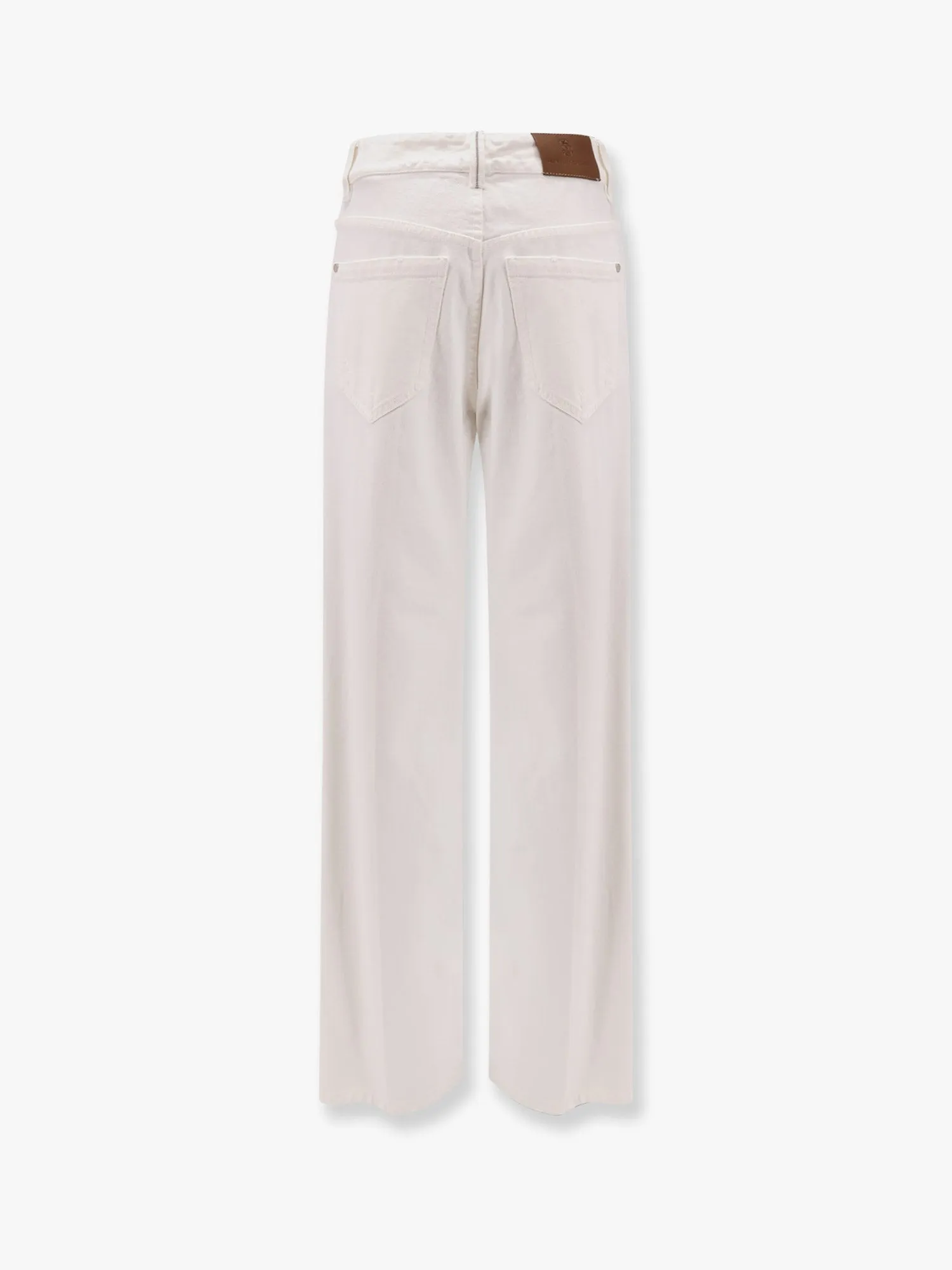 Contemporary Loose Full-Length Denim Trousers sold by Lord & Taylor product image thumbnail 2
