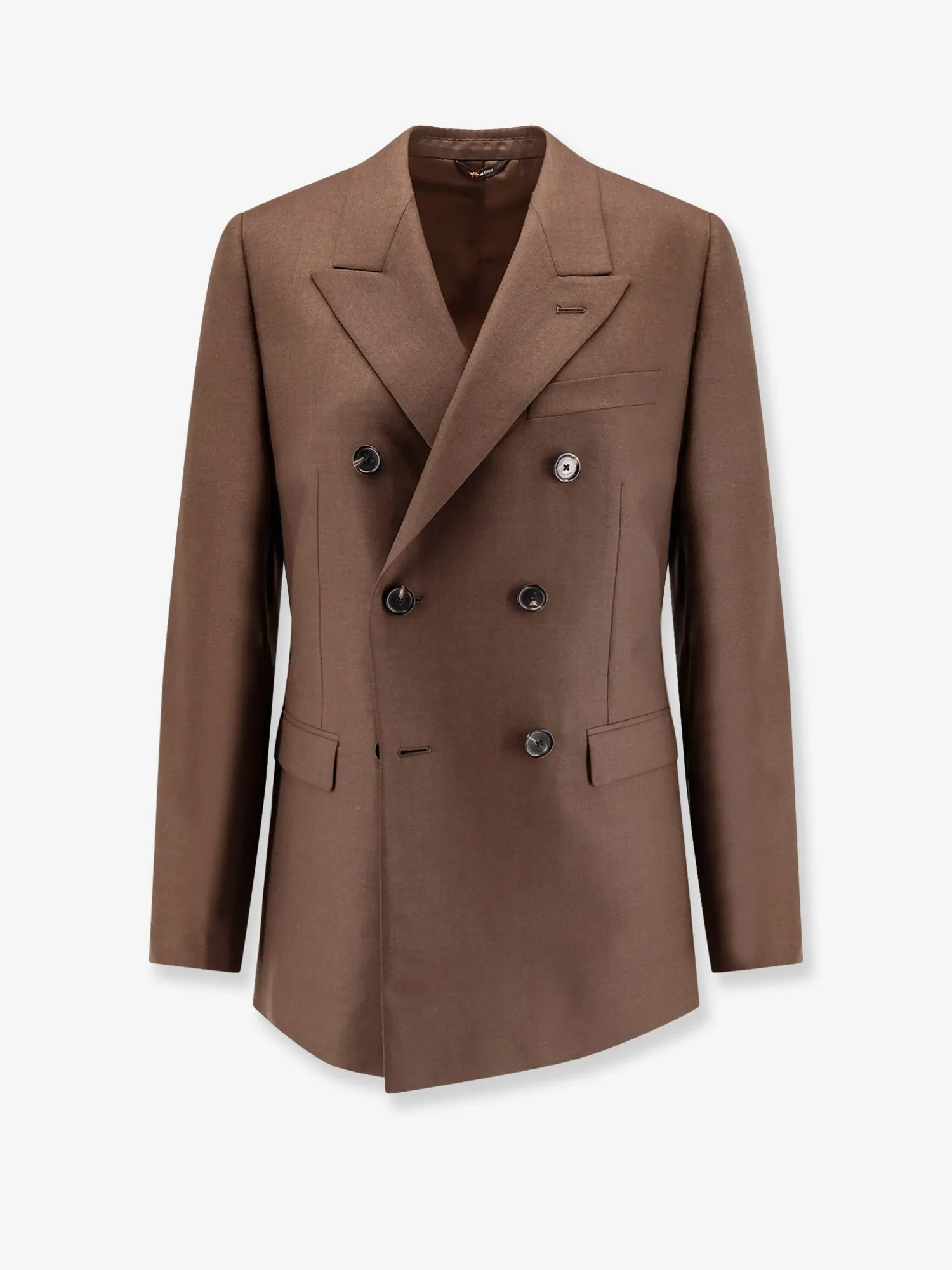 Tasmanian Virgin Wool Double-Breasted Blazer sold by Lord & Taylor