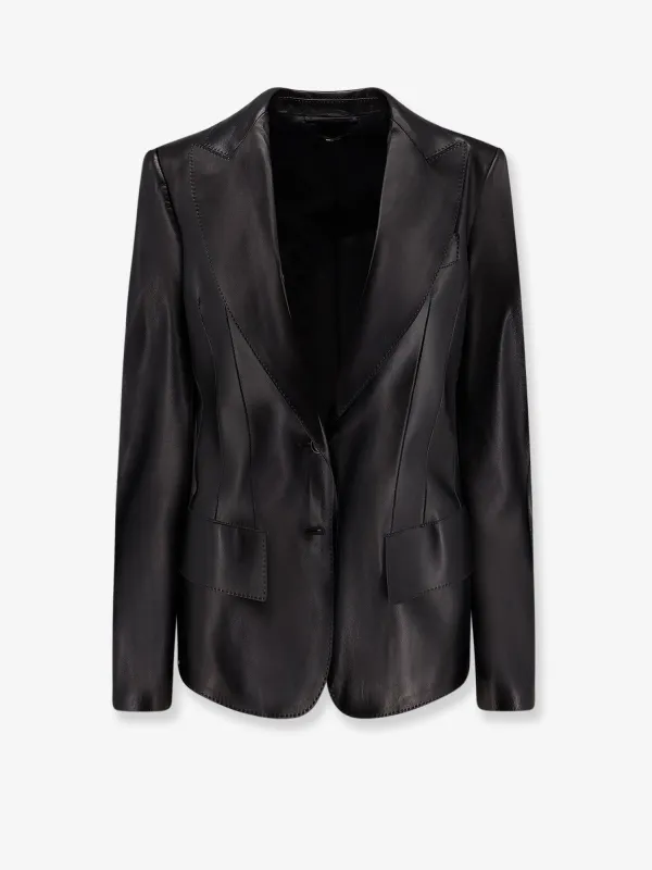 Tom Ford Leather Blazer made by Tom Ford