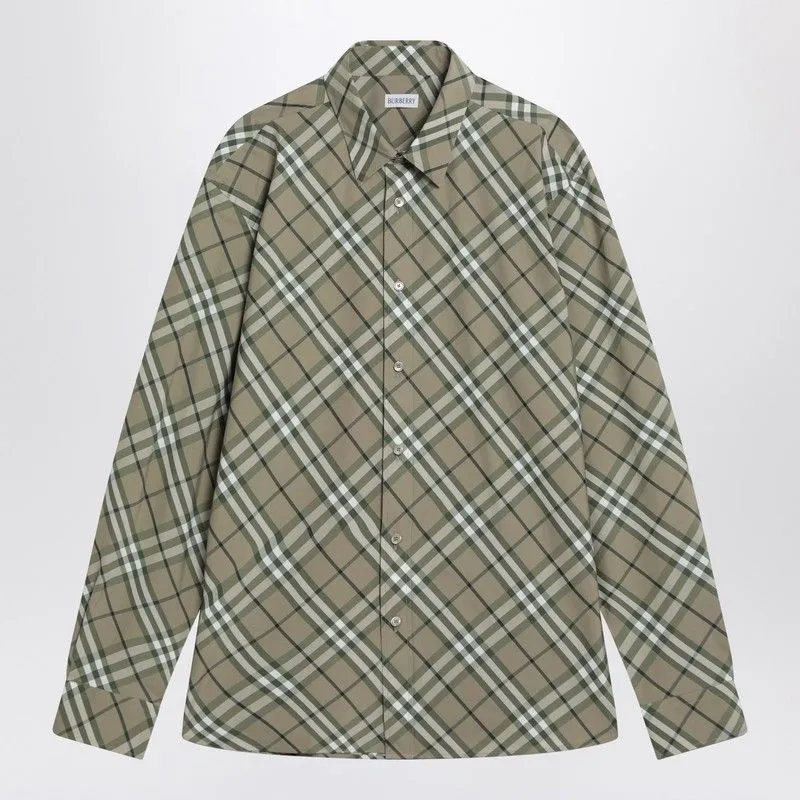 SAXON GREEN CHECK-PATTERNED SHIRT sold by Lord & Taylor