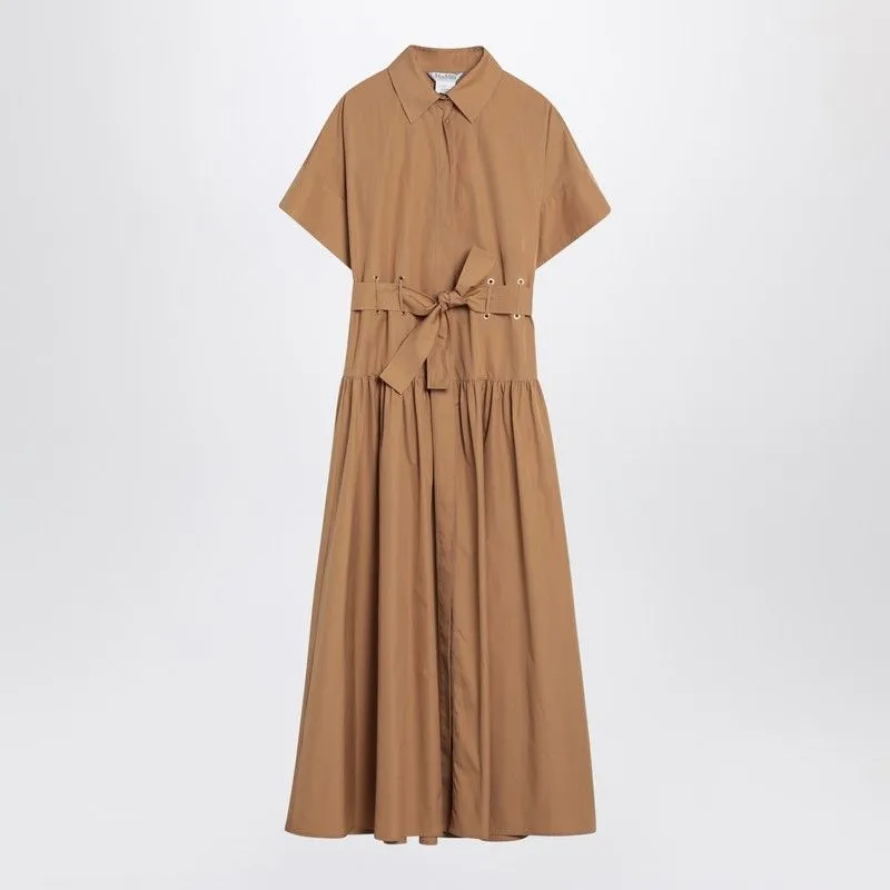 CARAMEL-COLOURED SHIRT DRESS sold by Lord & Taylor