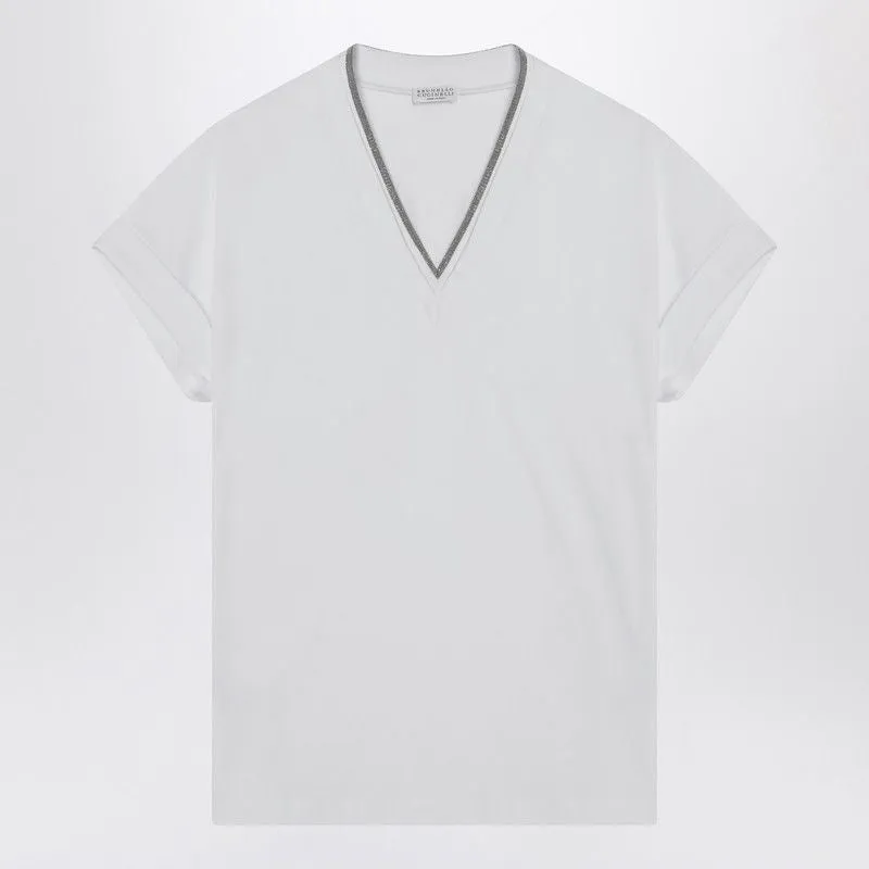 WHITE COTTON T-SHIRT sold by Lord & Taylor