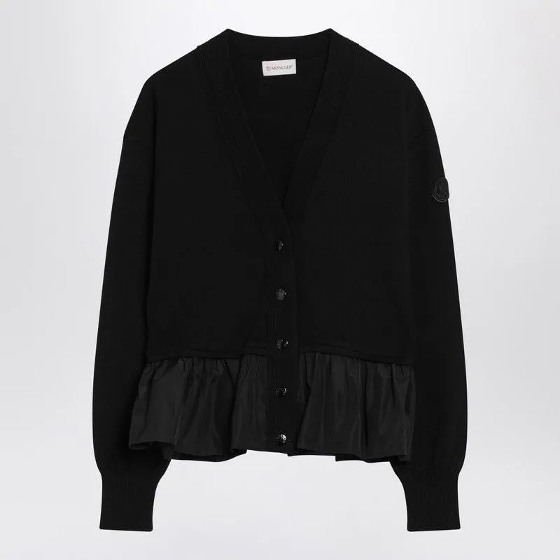 BLACK CASHMERE-BLEND CARDIGAN sold by Lord & Taylor