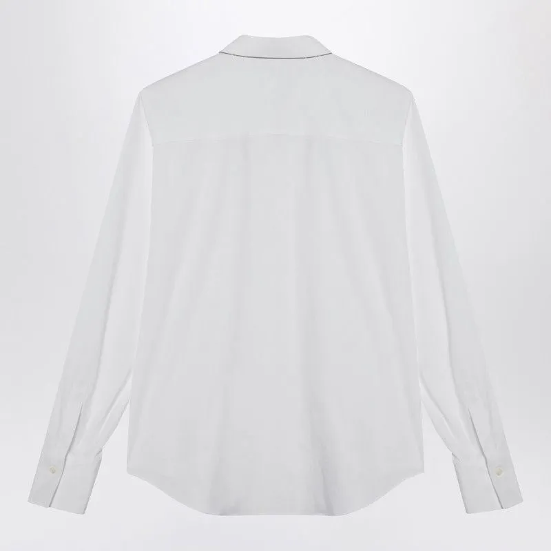 WHITE COTTON SHIRT sold by Lord & Taylor product image thumbnail 2