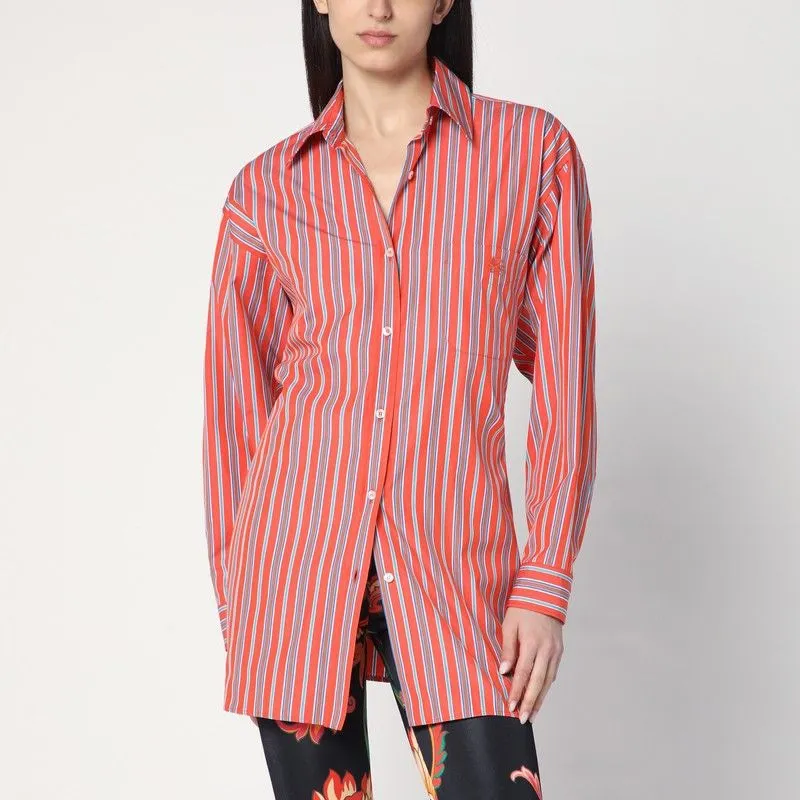 STRIPED SHIRT WITH KNOTTED DETAIL sold by Lord & Taylor