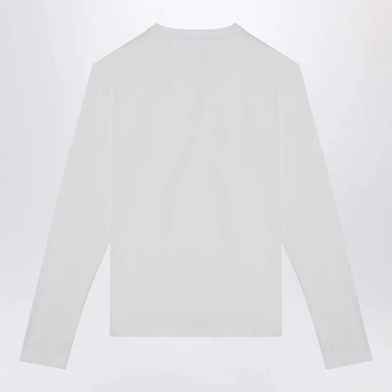 WHITE COTTON T-SHIRT sold by Lord & Taylor product image thumbnail 2