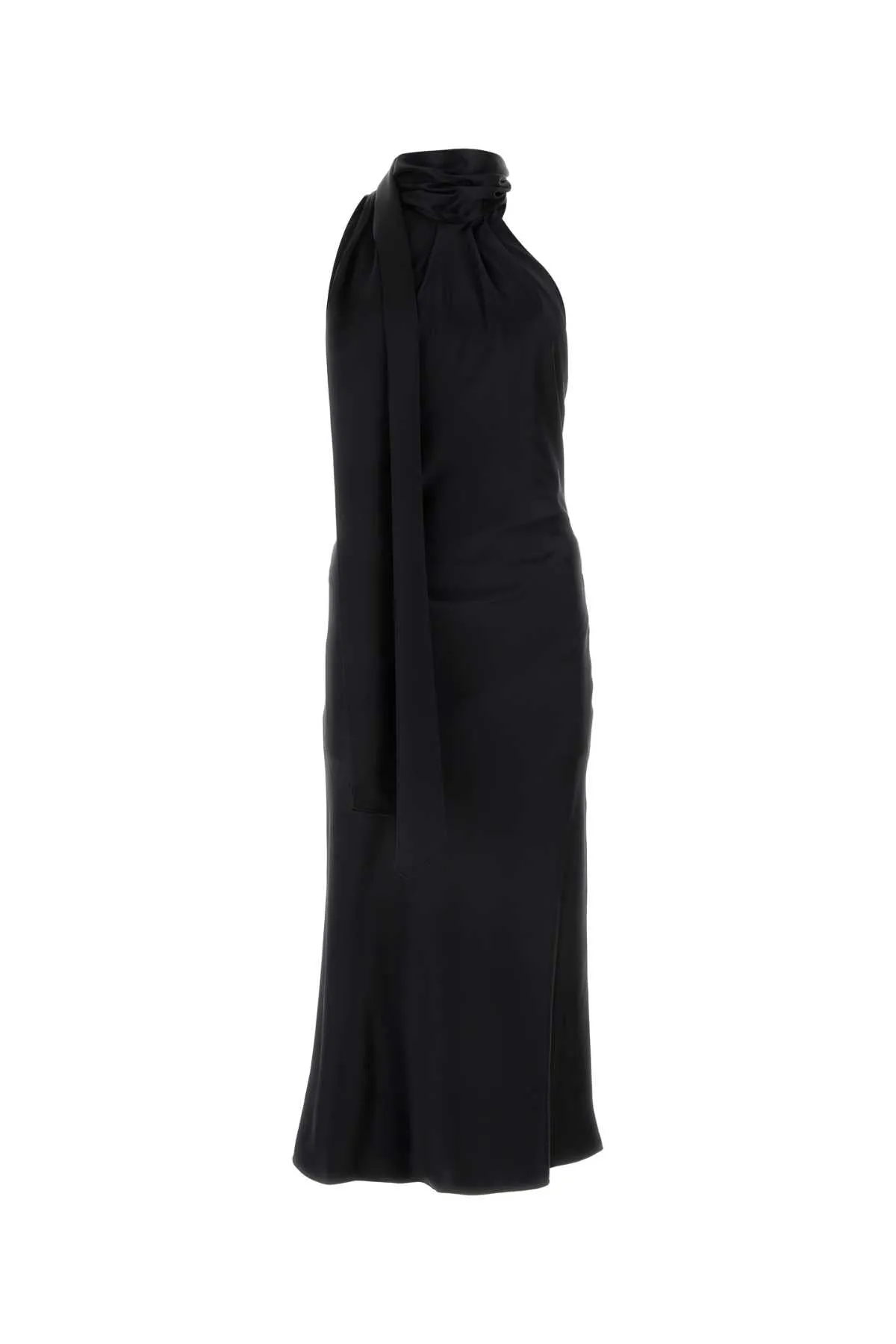 BLACK SILK MOLI LONG DRESS sold by Lord & Taylor