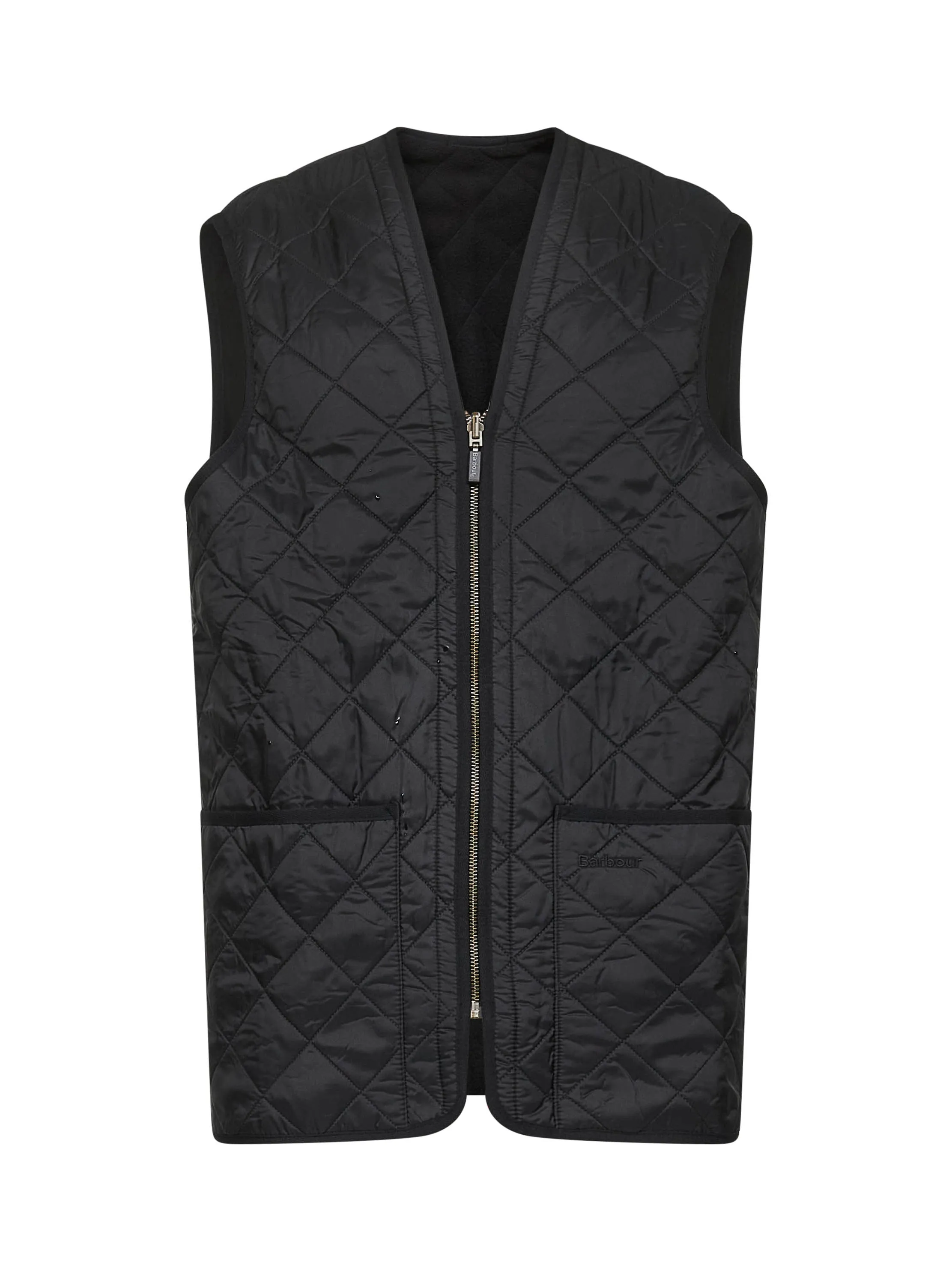 Black Polarquilt Zip-In Liner sold by Lord & Taylor