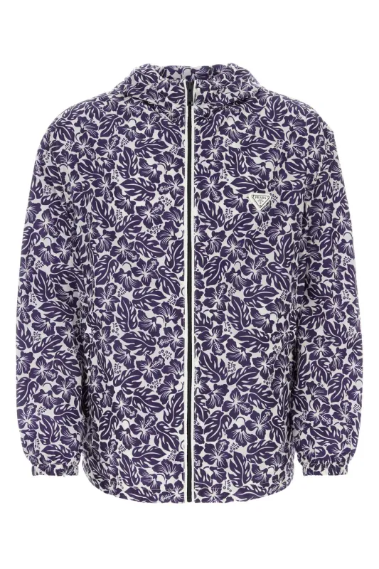 PRINTED RE-NYLON WINDBREAKER sold by Lord & Taylor