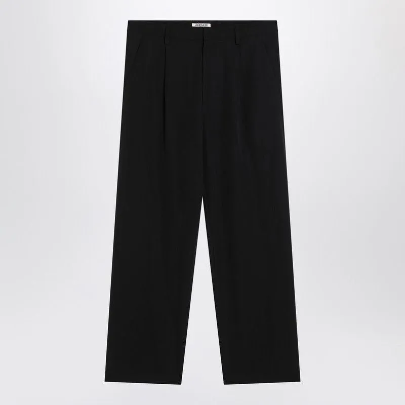 BLACK TROUSERS IN COTTON AND WOOL sold by Lord & Taylor