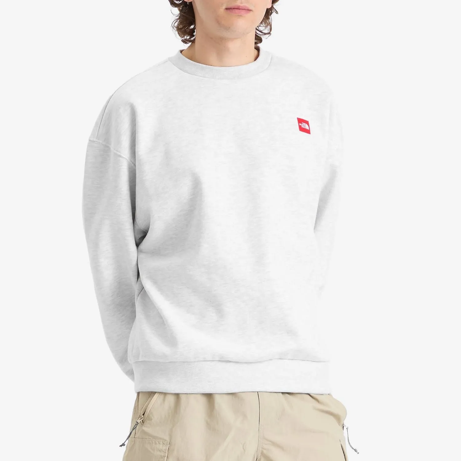 CREW NECK SWEATSHIRT IN RED BOX DESIGN sold by Lord & Taylor product image thumbnail 2
