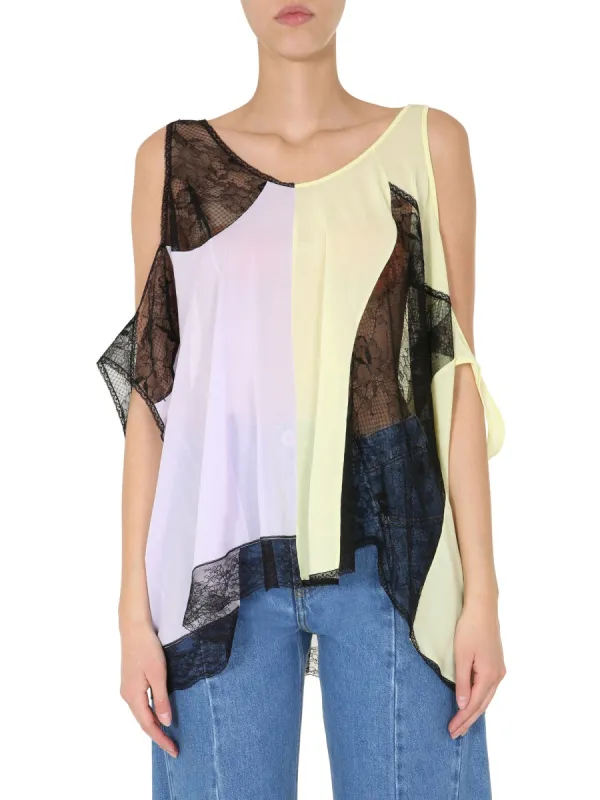 COLOUR BLOCK TOP sold by Lord & Taylor
