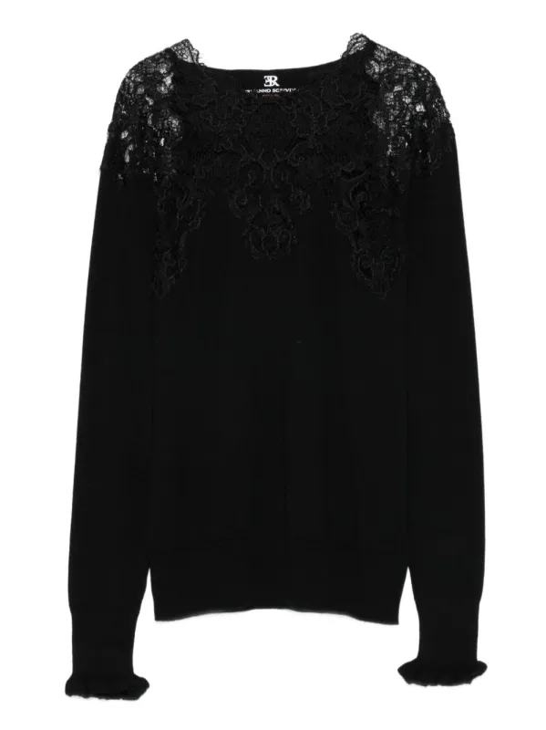 LACE WOOL SWEATER sold by Lord & Taylor