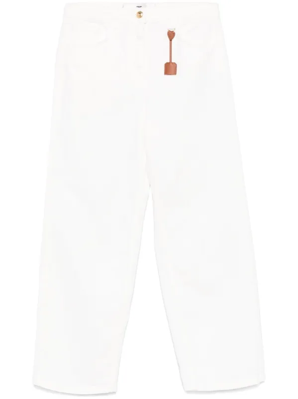 COTTON BLEND STRETCHY TROUSERS sold by Lord & Taylor