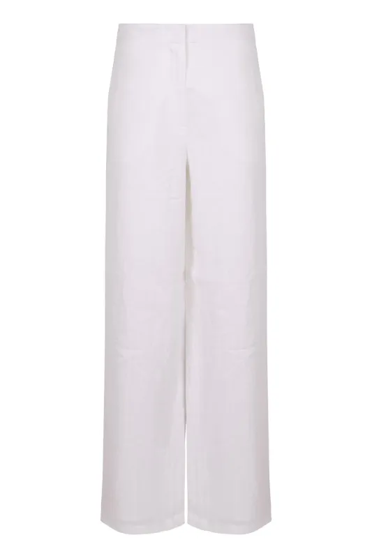 GARIBO LINEN TROUSERS sold by Lord & Taylor